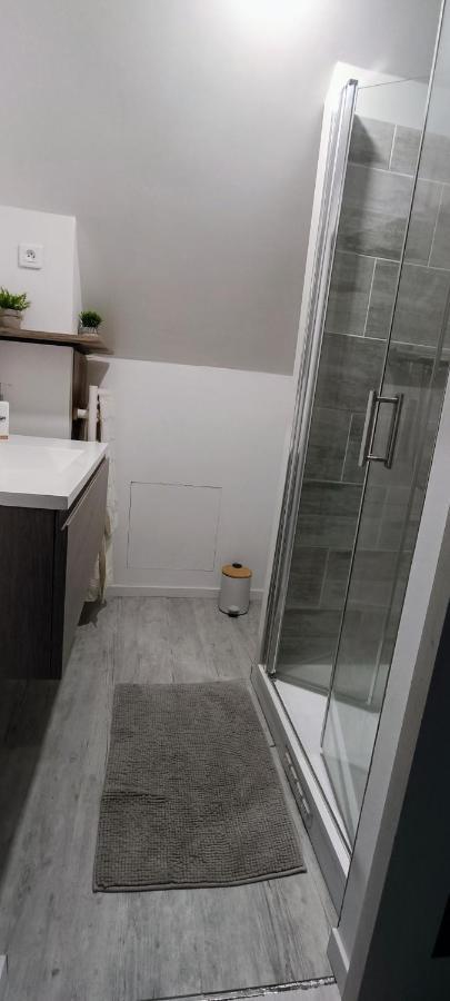 Agreable Chambre Double Avec Salle D'Eau Privative Le Mesnil-Theribus Exteriör bild